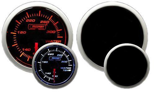 Prosport performance series gauge (water temp. gauge (electric) w sender, amber