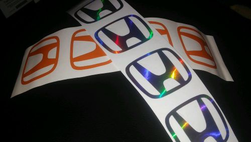 Honda sticker decal wheel cap