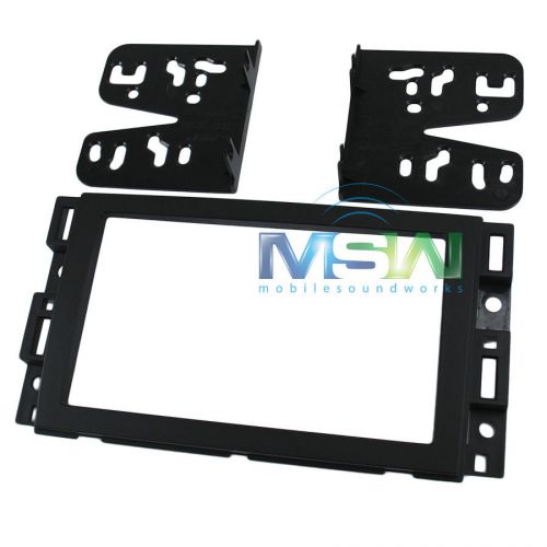 Metra® 95-3305 double-din car dash installation kit for 2006-up chevrolet 2-din