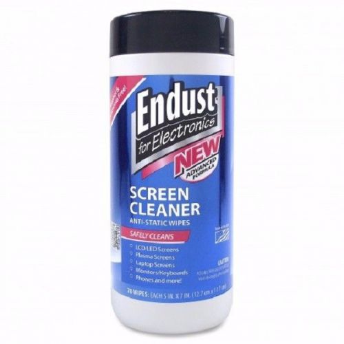 New endust 11506 lcd and plasma monitor cleaner pop-up wipes 4 pk 815825018327