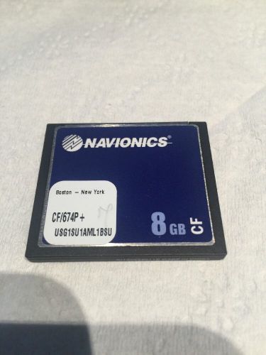 Navionics cf 674p+ boston new york platinum plus compact flash format 2014