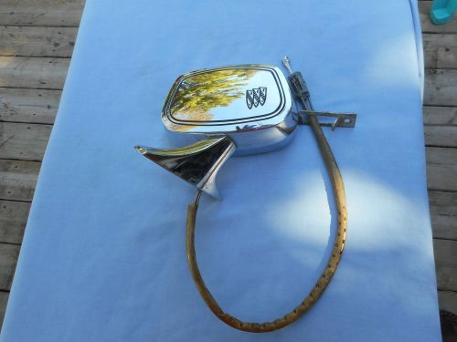1970 buick skylark gs remote side rear view mirror tri shield 71 72 73 74 75 76