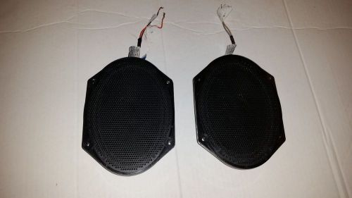 Pair of oem 5&#034;x7&#034; rear door speakers ford 7u5t-18808-ba