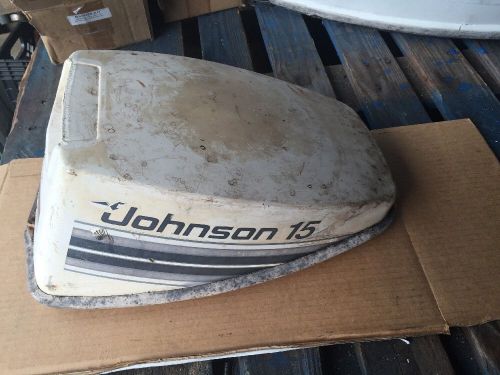 Vintage johnson 15hp engine cowling cover
