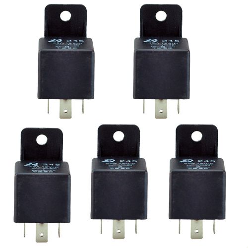 5x car vehicle auto 12v volt 40a 40 amp spdt relay 5pin 5p us shipping