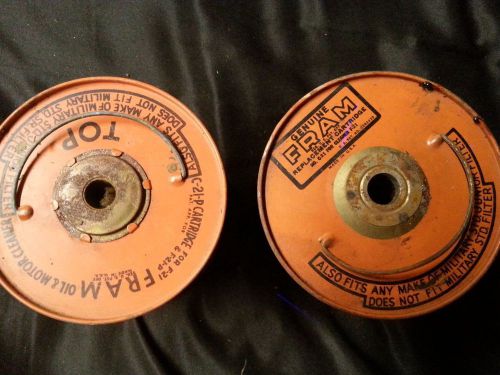 2 fram oil filters c-21-p cartridge for f-21 &amp; f-21-p
