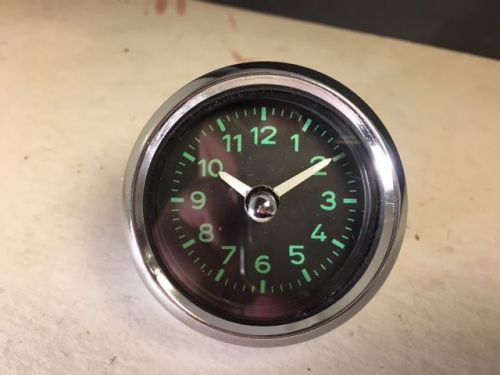 Porsche 60mm clock 12v  t6 356b/c &amp; later reproduction new beck product