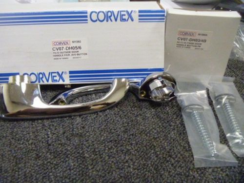 Door handles 70-72 chevelle outside pair chrome