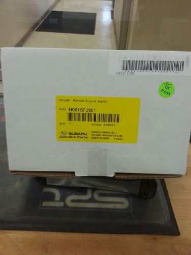 2014-2016 genuine oe subaru impreza/crosstrek remote starter turn key h001sfj601