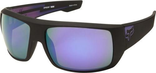 Fox the redeem sunglasses matte black proverb frame violet spark motocross 2013