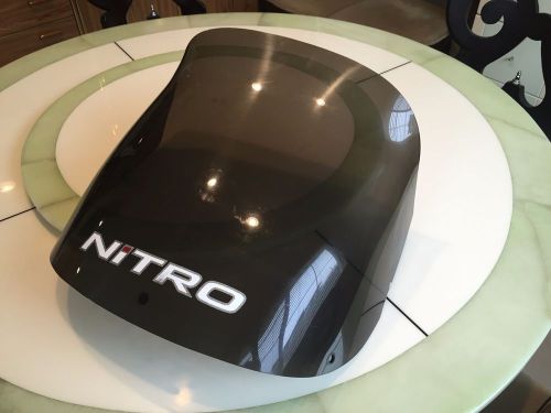 Nitro bass boat plexiglass windshield