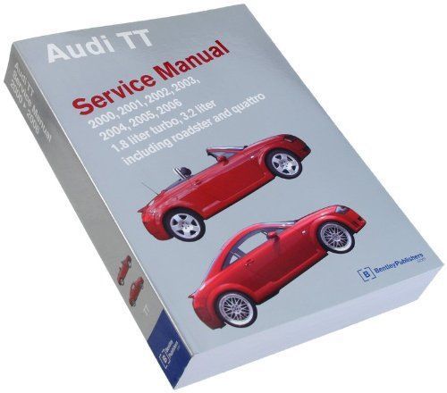 Bentley paper repair manual audi tt 2000-06