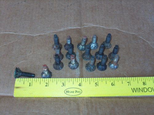 Gm door hinge bolts 5/16&#034;-18 x 1-1/8&#034; long phillips ctsk head 17 pcs.