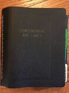 Continental airlines original b727 flight manual
