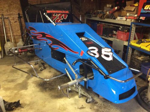 Sprint car pavement kit asphalt