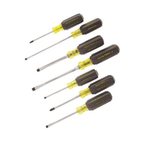 Klein tools 85076 7 piece cushion-grip screwdriver set