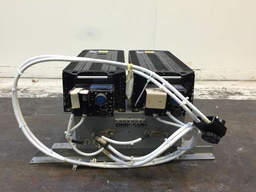 (2) avionic instruments 28 vdc static inverters 2c2500-1a-cm-774 custom built