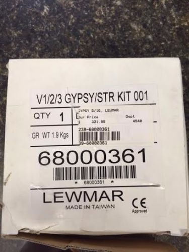 Lewmar gpysy stripper kit for a v1/2/3 ( lewmar part # 68000361 ) nib