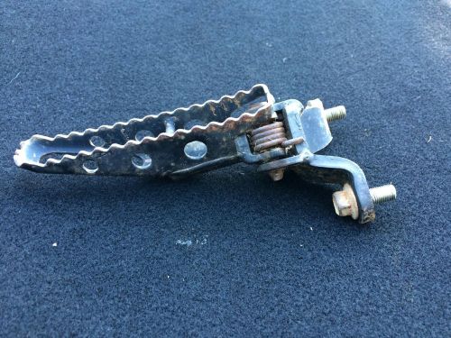 1985 1986 1987 oem honda atc250sx left foot peg with bolts.