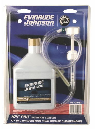 Johnson evinrude hpf pro gearcase lube kit pump 0778754