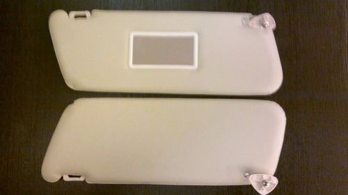 Mercedes w114 w115 sunvisors new pair beige color