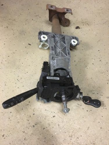 04 05 dodge ram 3500 pickup steering column assembly w/ key