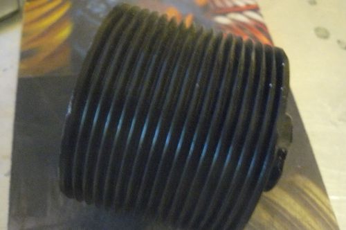 Weiand  &#034;say why-and&#034;  16 rib blower pulley  weiand 6691