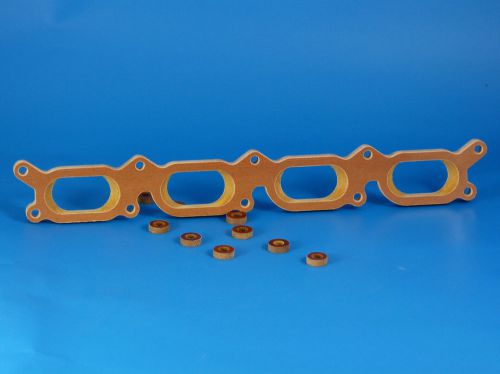 10mm phenolic intake manifold transition spacer for vw audi 1.8t 20v large port