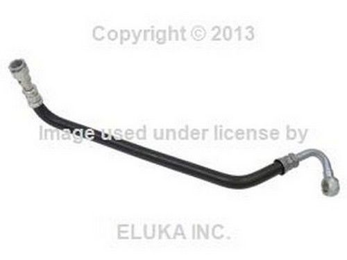 Bmw genuine power steering hose - steering rack to cooling coil e46 32412282354