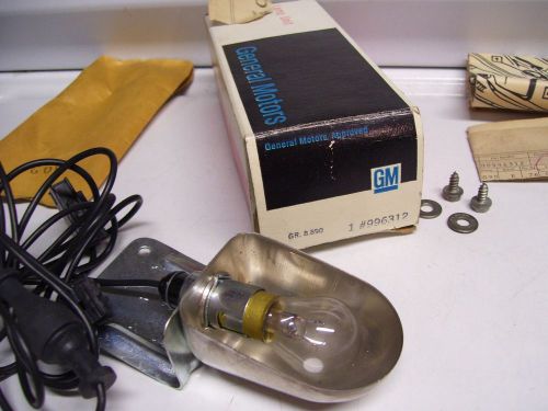 Original gm nos vintage underhood lamp accessory kit chevy pontiac buick z28 gto