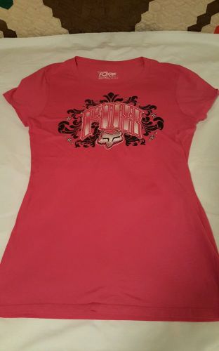 Ladies  fox t shirt size l