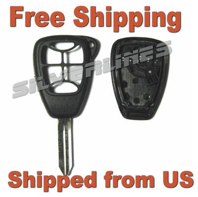 Chrysler dodge remote keyless entry fob key shell 6 buttons cy6ks
