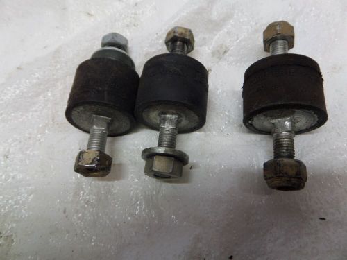 1967 mercury 500ss 50hp (3) rubber cowl mounts 37639 63007 boat outboard motor