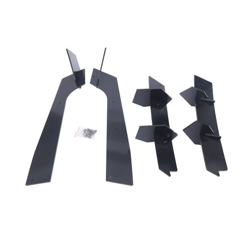 Glossy Black Rear Diffuser & Rear Side Splitters Fits For 2018-2021 Ford Mustang, US $71.29, image 8