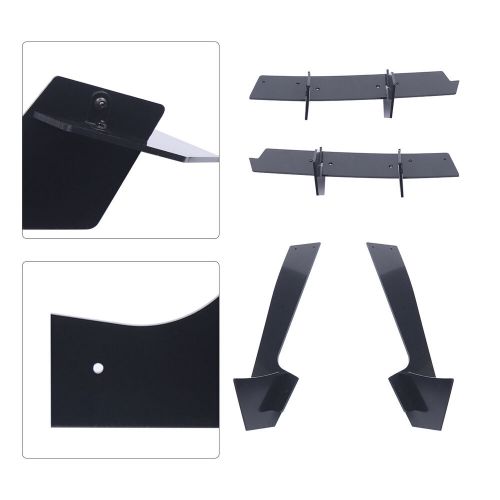 Glossy Black Rear Diffuser & Rear Side Splitters Fits For 2018-2021 Ford Mustang, US $71.29, image 9