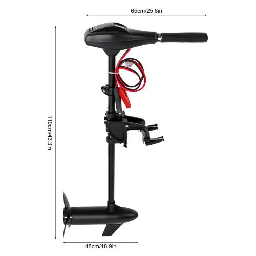 Electric Outboard Motor Fishing Boat Engine Rubber Boats Trolling Motor 40LBS, US $115.02, image 16