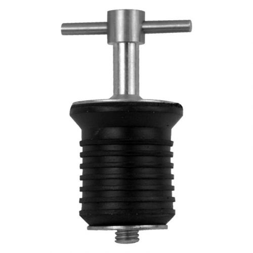 Attwood 7518a3 - 1" d stainless steel t-handle drain plug w/o chain