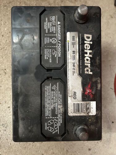 DieHard Red Battery: 24 Group Size, 530 CCA, 650 CA zip code 48139, US $109.99, image 4