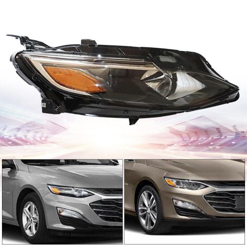 Fits 2019-2020 Chevrolet Malibu Headlight Halogen Passenger RH Right Side Chrome, US $86.01, image 12