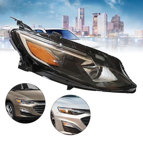 Fits 2019-2020 Chevrolet Malibu Headlight Halogen Passenger RH Right Side Chrome, US $86.01, image 13