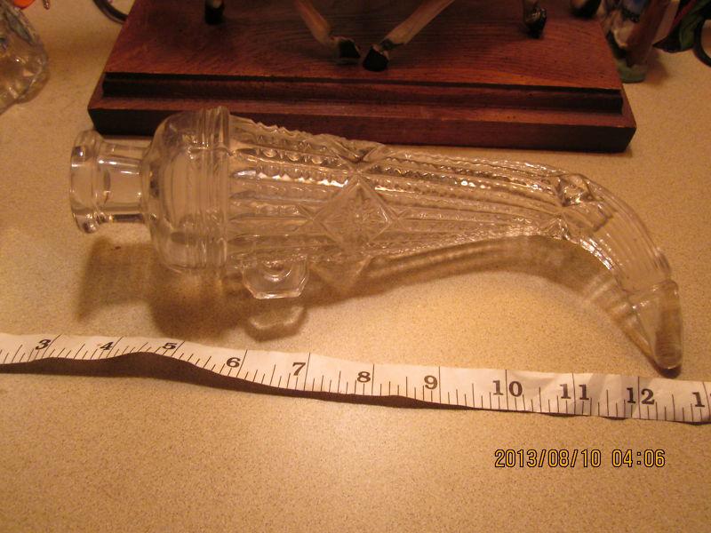 Unique bud vase vintage  crystal glass cadillac, rolls royce, packard