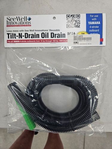 Tilt-n-drain oil drain kit