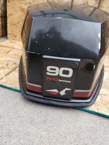 Evinrude Johnson 90 HP V4 Motor Cowl Engine Cover Top Cowling Hood, US $90.00, image 14