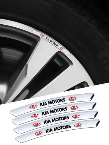 4 piece For Kia Wheel Sticker Modified Wheel Eyebrow Tire Car Labeling, US $15.46, image 12