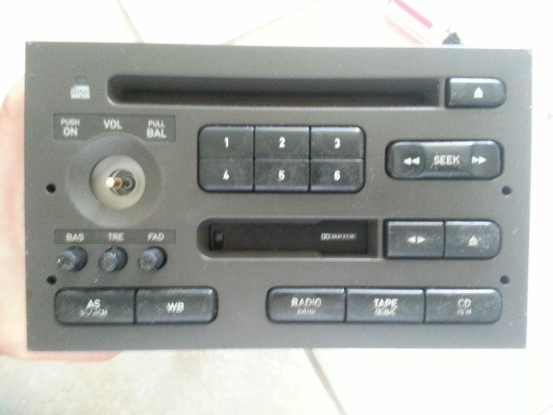 Saab am fm cassette cd player oem 5038138 2001 9-5