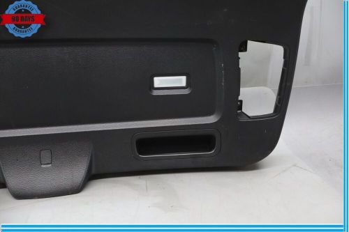 08-14 bmw x6 rear trunk lid tailgate liftgate trim cover panel oem