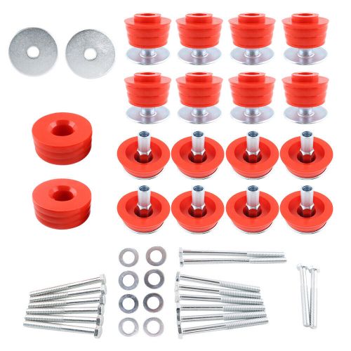 Red Body Cab Mount Bushing Kit Fit for Ford F250 F350 Super Duty 2/4WD 2008-2016, US $79.66, image 10