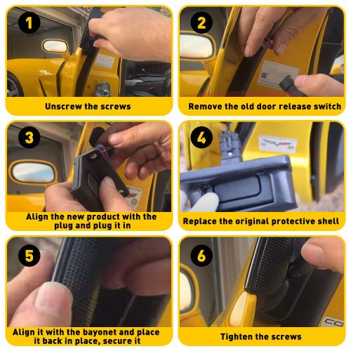 2X For 05-13 Chevrolet C6 Corvette GM Exterior Release Door Switch 22751230 EJJ, US $36.99, image 3