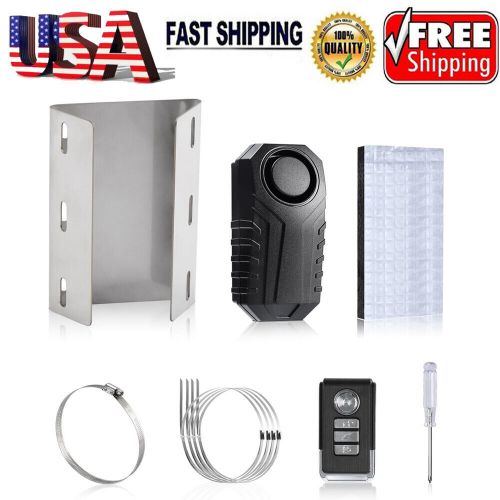 113dB Wireless Anti Theft Alarm For Car Vibration Motion Sensor Multipurpose New, US $29.99, image 7