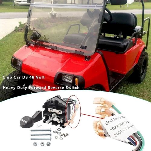 Drive-up Club Car DS 48 Volt Forward Reverse Switch Assembly with Handle, US $68.76, image 5
